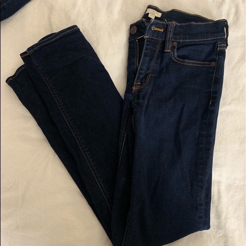 J Crew Toothpick Skinny Jeans sz 24 short